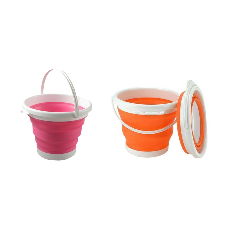 Detachable washing machine portable special bucket Retractable plastic household Thicken travel outdoor Car washing bucket
