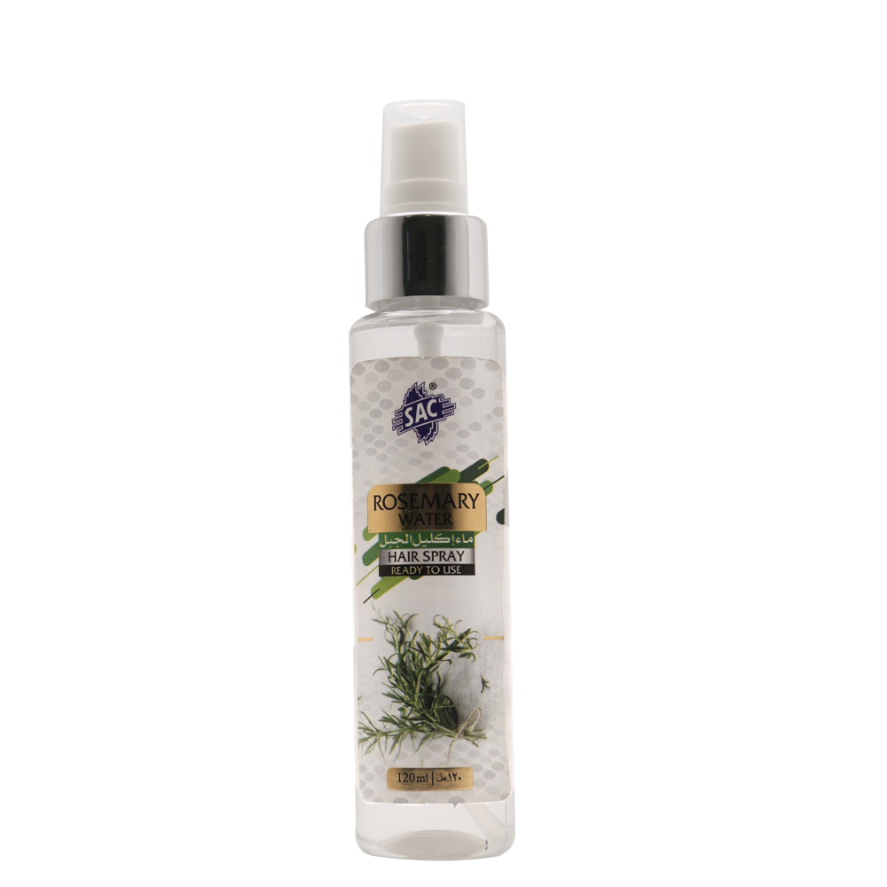Rosemary Water Hair Spray 120 Ml Hair Care Product