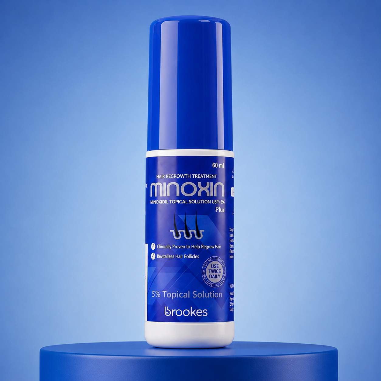 Minoxidil 5% Hair Topical Solution Hairfall Solution Hair Regrowth - Minoxin spray - Minoxidil beard oil