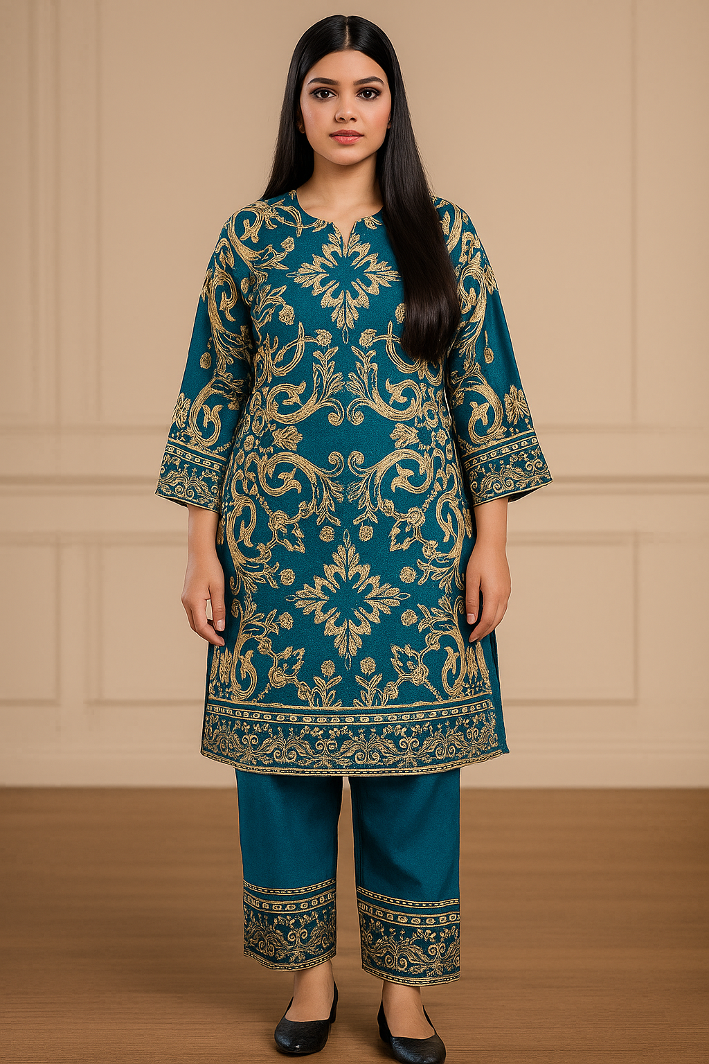 Stylish Collection Stitched Trendy New Arriveal Printed 2pc Dress for Women and Young Girls