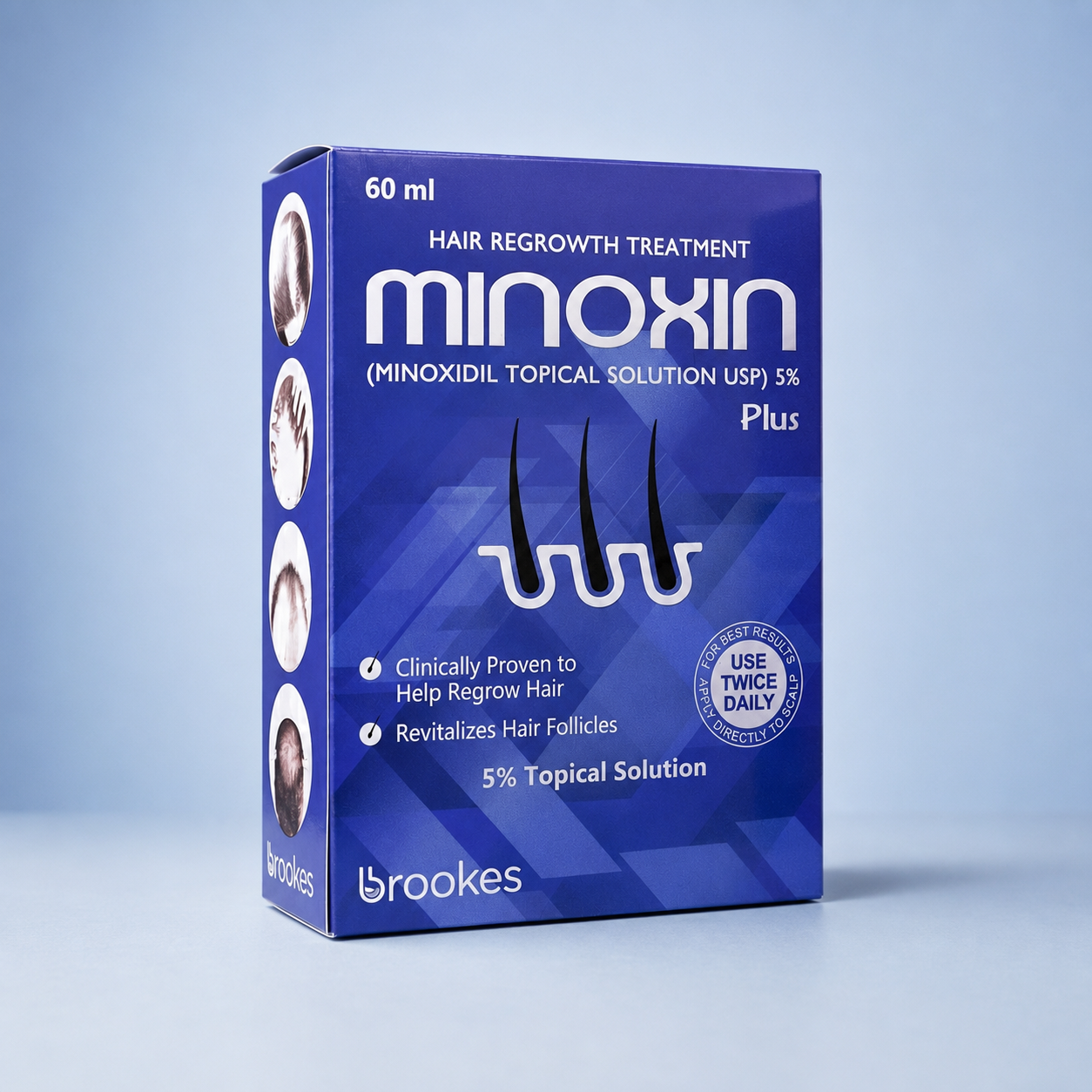 Minoxidil 5% Hair Topical Solution Hairfall Solution Hair Regrowth - Minoxin spray - Minoxidil beard oil