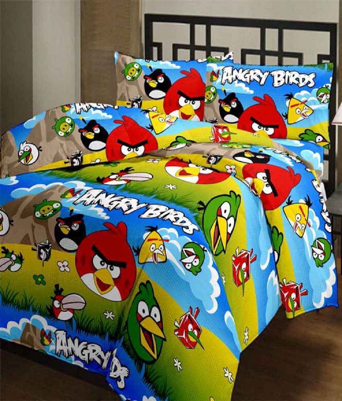 bed sheets cartoon print