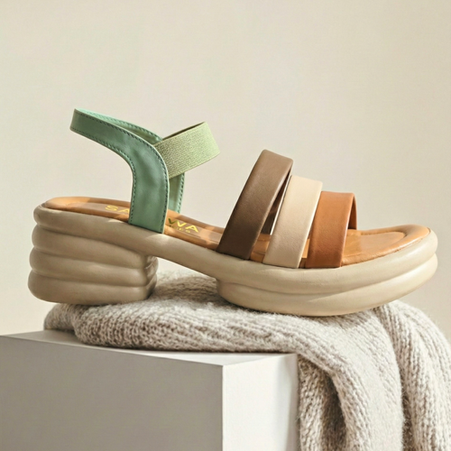 Stylish Wedge For Women or Girls-SAWA SHOES- 434