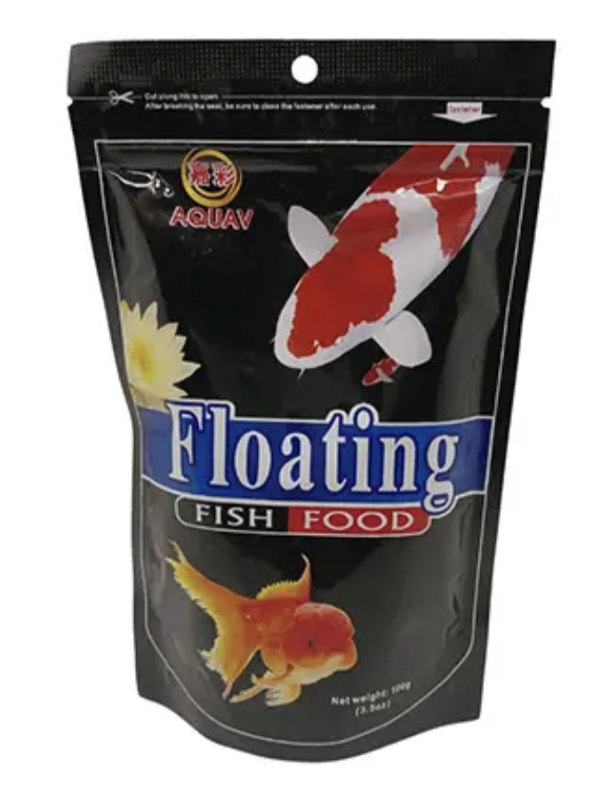 Floating Fish Food 100G AQUAV Brand