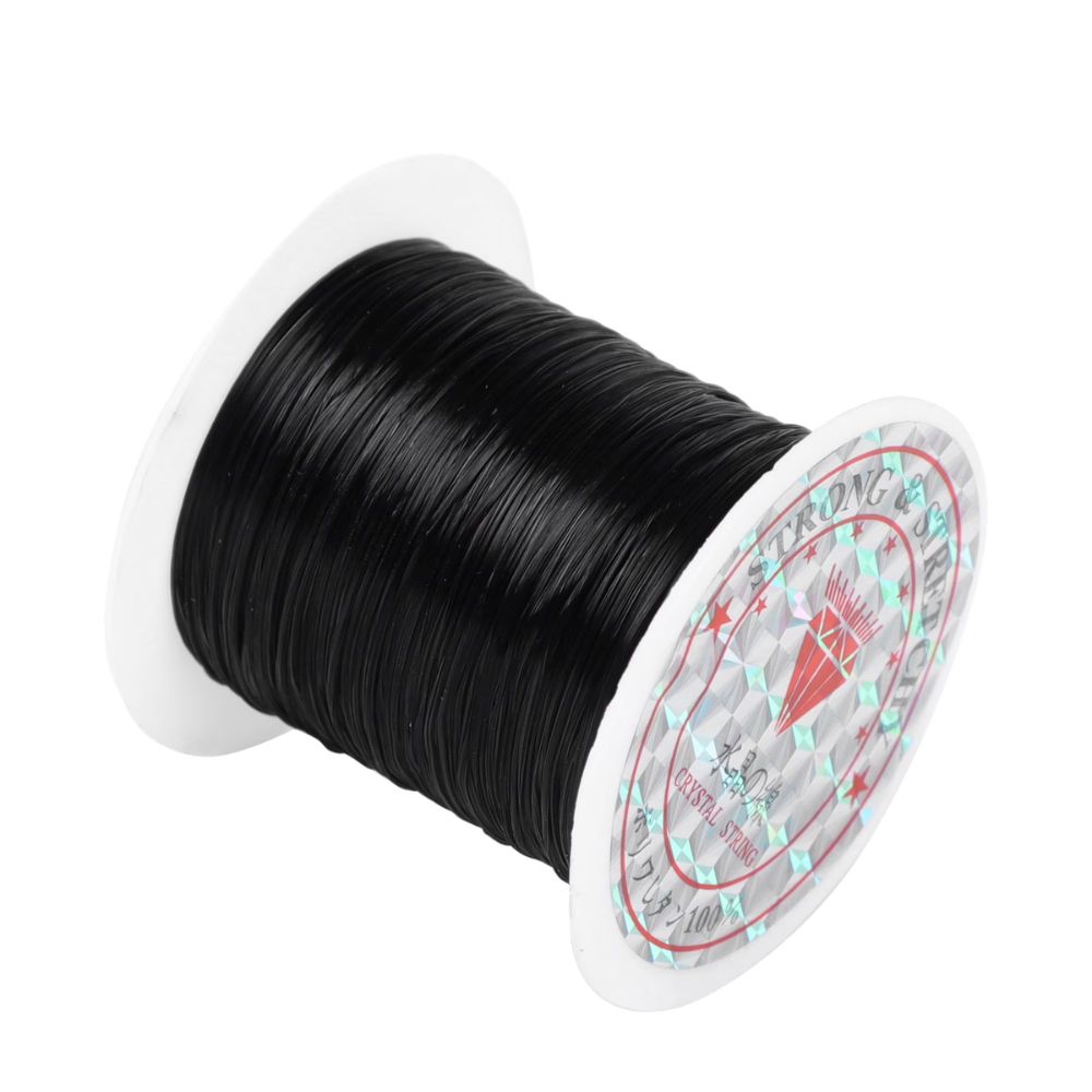 Stretchable Thread For Jewlery Making Nylon Thread For Bracelet Making Elastic String For Beading Jewelry Cord, Elastic Bracelet Rope Crystal Beading Cords, for Jewelry Making Beading Thread Elastic String Cord High-Quality Crystal Bead String -