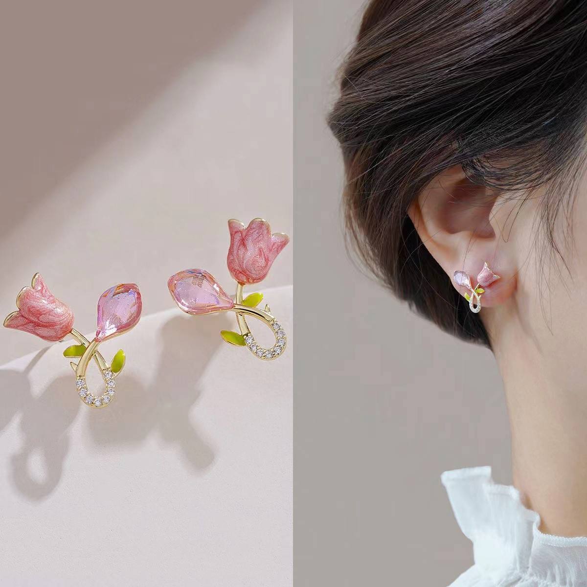 Korean Jewellery New Trendy Earings Jewellery For Girls Gold Earings Jewellery For Girls