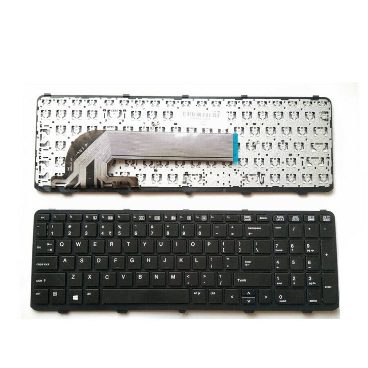 Laptop Notebook Keyboard   For  ProBook   470 G2 Series   P/N  727682-001– Black