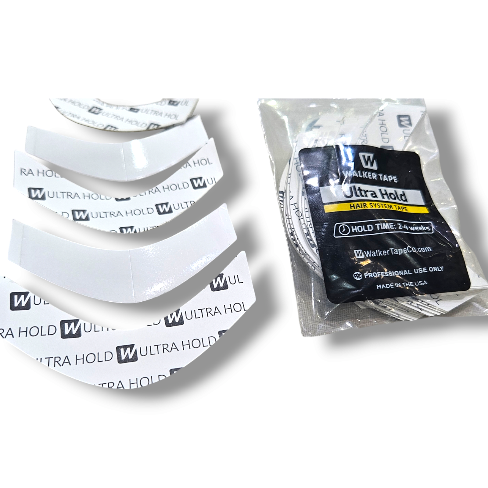 36 pcs Strong Ultra Hold Hair System Adhesives Tape Super Strips Adhesives For Tape Extension/Toupee/ Lace Wig/Closure