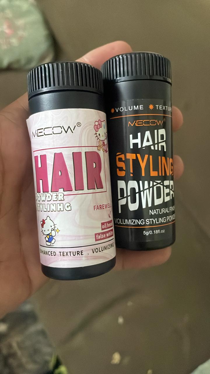 MECOW Natural Finish Hair Styling Powder
