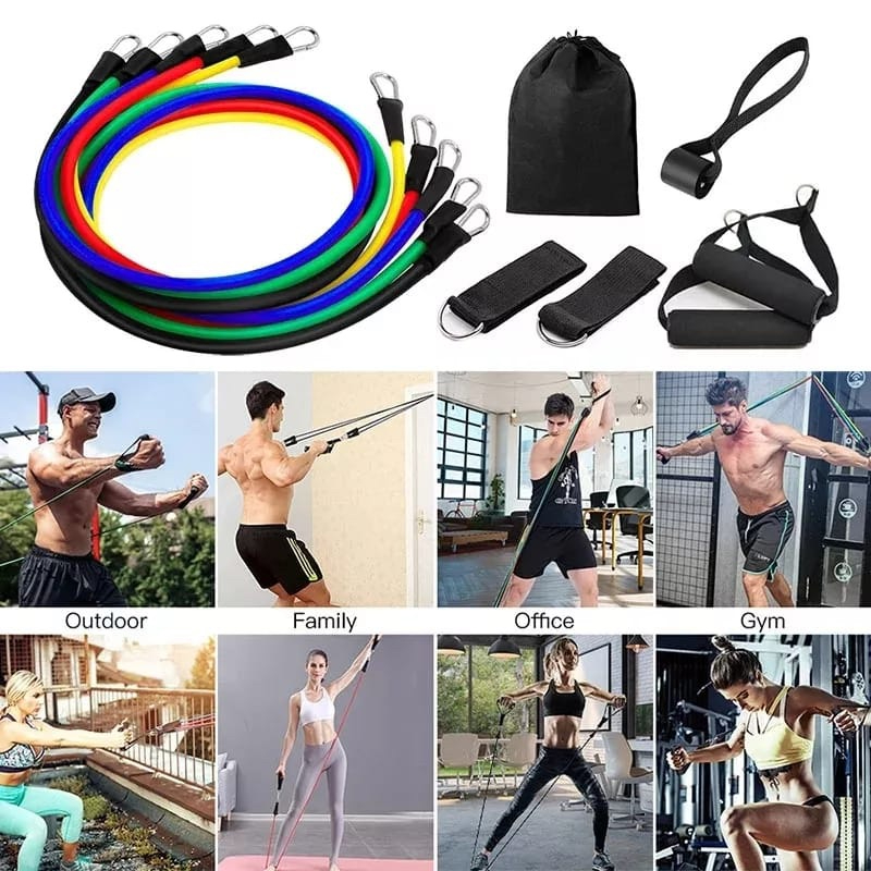 Power Resistance Band For Exercise with Box/Workout equipment/gym equipment/resistance Band