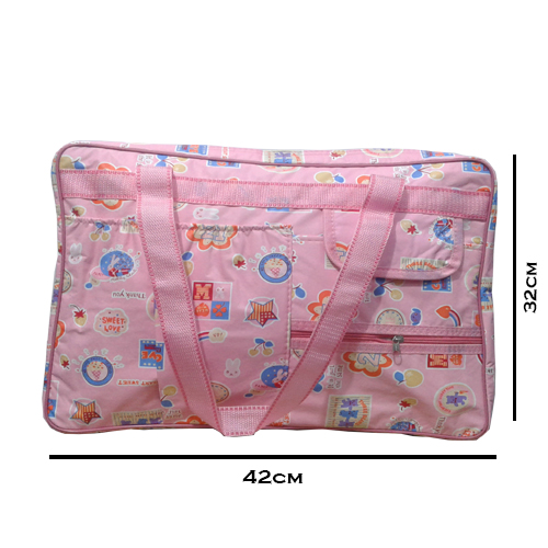 Multipurpose Diaper Bag With Changing Mat Nursery Bag Big Size Multi Design
