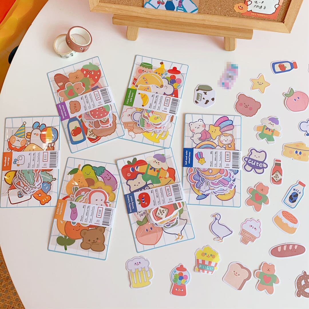 TULX korean stationery stickers kawaii stickers scrapbooking