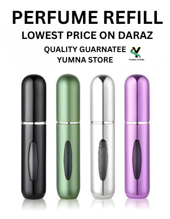 5ml Perfume Refill - Perfume Refill Bottle - Perfume Atomizer Spray Bottle - Portable Mini Perfume Bottle - Portable Perfume Spray Bottle - 5ml Tester Spray (Random Color) (Random Color) price in Pakistan