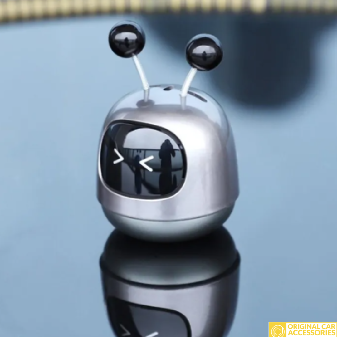 Car Air Aromatherapy Robot Air Freshener Auto Dashboard Perfume Fragrance Diffuser Essential Oil Diffuser Auto Perfume Diffuser