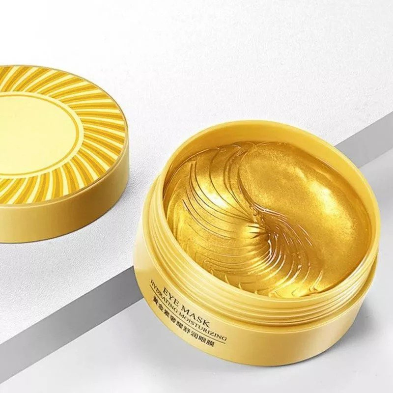 Gold Collagen Eye Mask 60 pcs Anti Wrinkle Sleep Crystal Eye Patch Moisturizing Dark Circles Remover Eye Mask Eye Care -