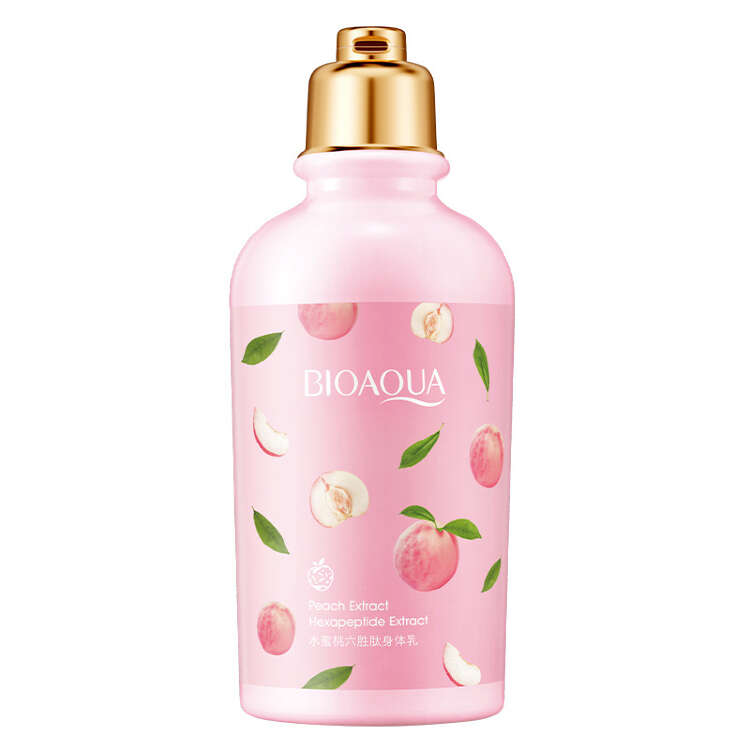 BIOAQUA Peach Lactic Acid Moisturizing Body Lotion Skin Care For Girls & Women 250g BQY87778