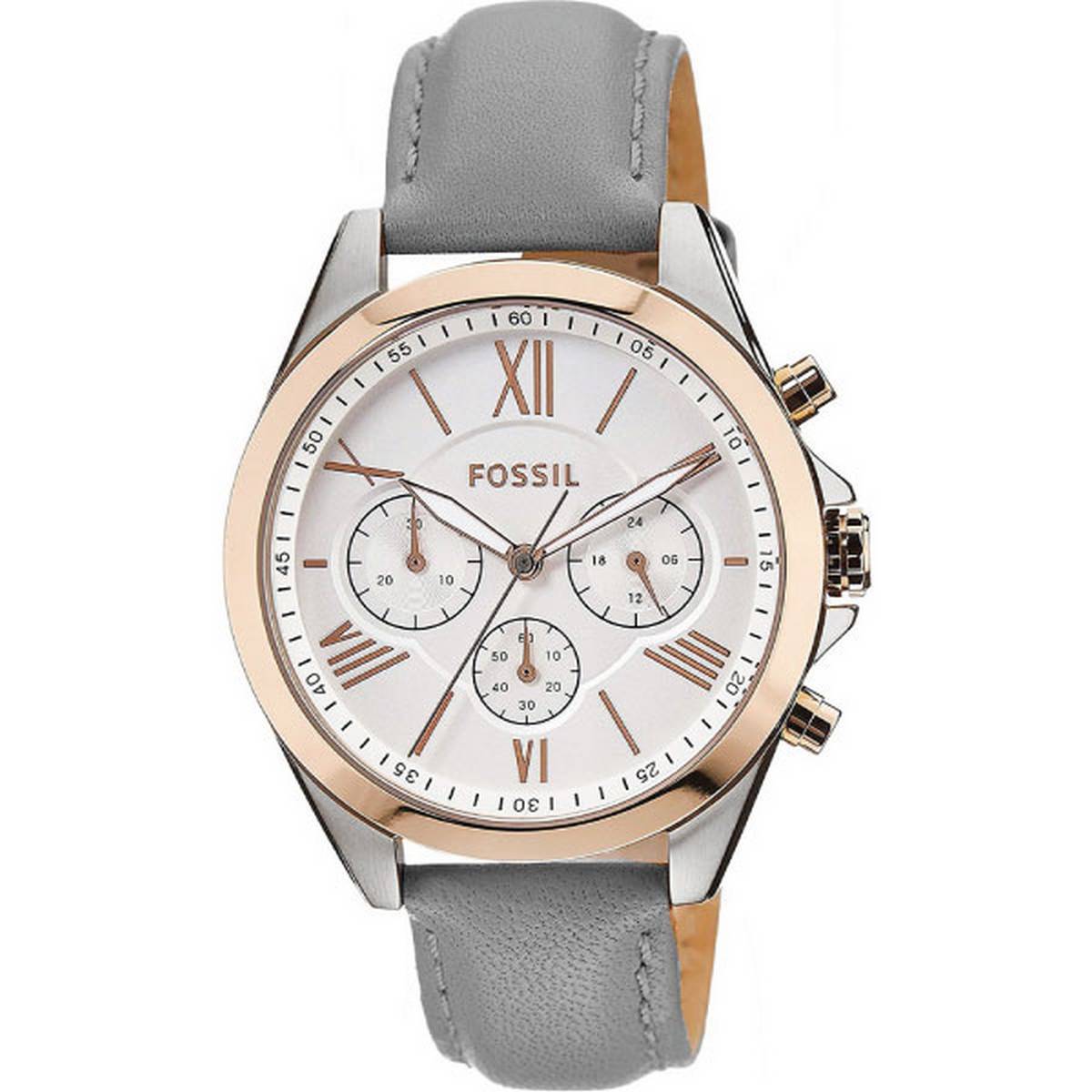 Fossil BQ-3110 Leather Strap Woman 