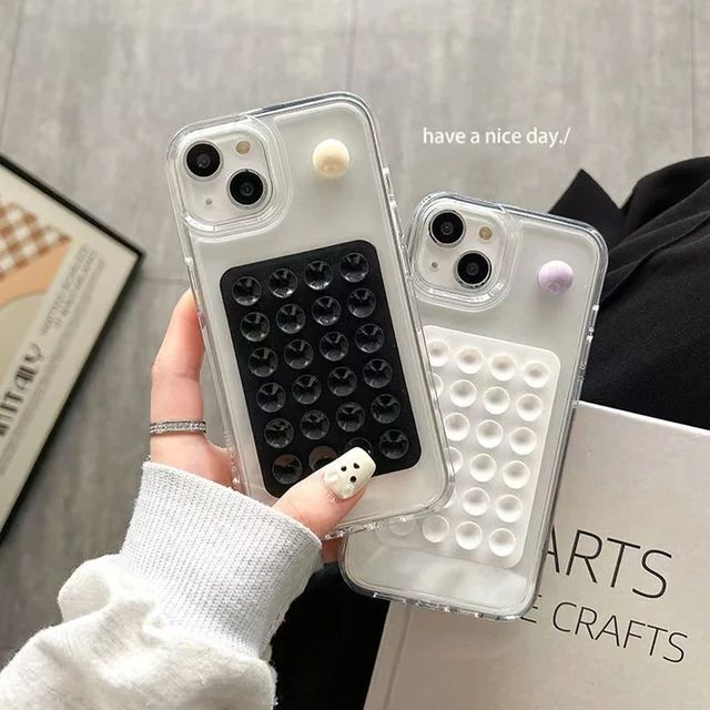 Phone Silicone Suction Cup Holder Multifunctional Suction Cup Wall Stand Square Anti-Slip Single-Sided Case Mount Back Sticker price in Pakistan