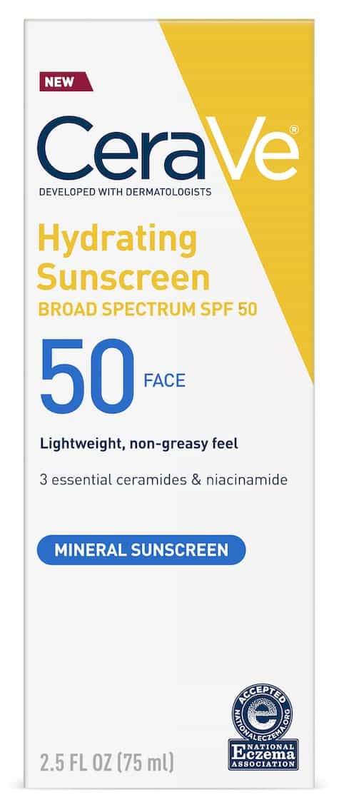 cerave hydrating sunscreen 50