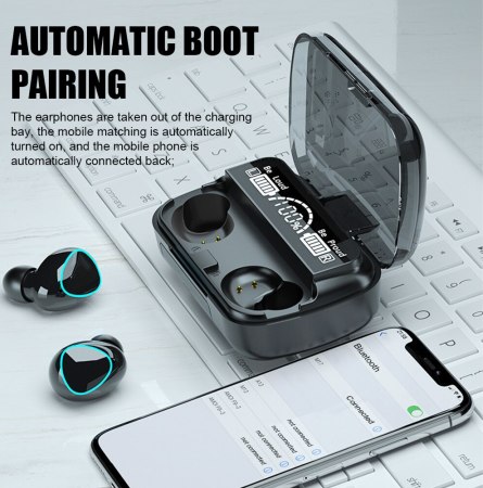 Original M10 & M90 &  F9 Mini Invisible Ultra Bluetooth Mini Bluetooth Wireless Stereo Headset/Earphone/Handsfree/Headphone With Mic Universal Handsfree& For All Android Phones/Bluetooth Headset For All Mobiles/Special Blue Tooth Headset