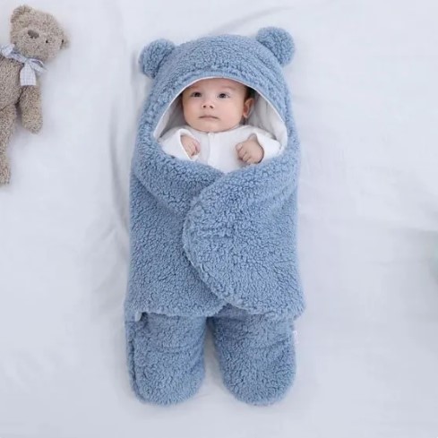 Luxury Baby Swaddle - Lightweight, Breathable And Safe | Soft Newborn Baby Wrap Blankets Sleeping Bag Envelope baby 0 to 6 Months 13 x 28 inches