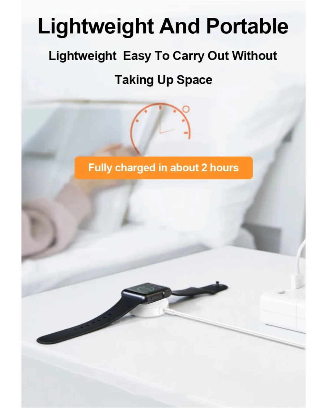 Portable Smart Watch Magnetic Charger – Universal USB Charging Cable for Smart Watches