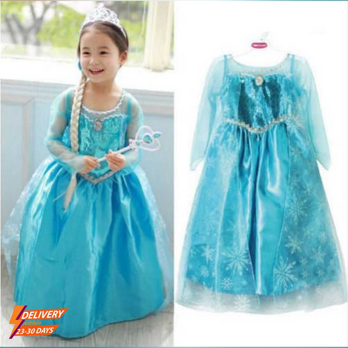 Frozen elsa dress for 4 store year old