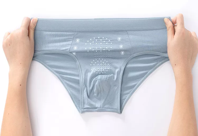Pack of 3 - Multicolor Men's Graphene Underwear Stretchable Modal Briefs