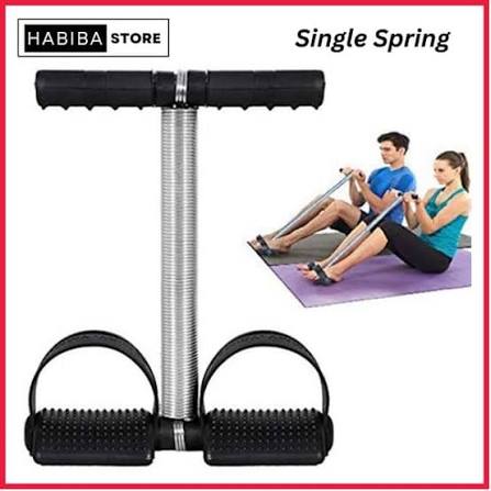 Tummy Trimmer Single Spring with Twister Plate Disc – Home Gym Fitness Exercise Machine | Ab Exerciser | Belly Fat Loss | Waist Twister | Full Body Workout Equipment for Men & Women - Habiba Store (Lahore)