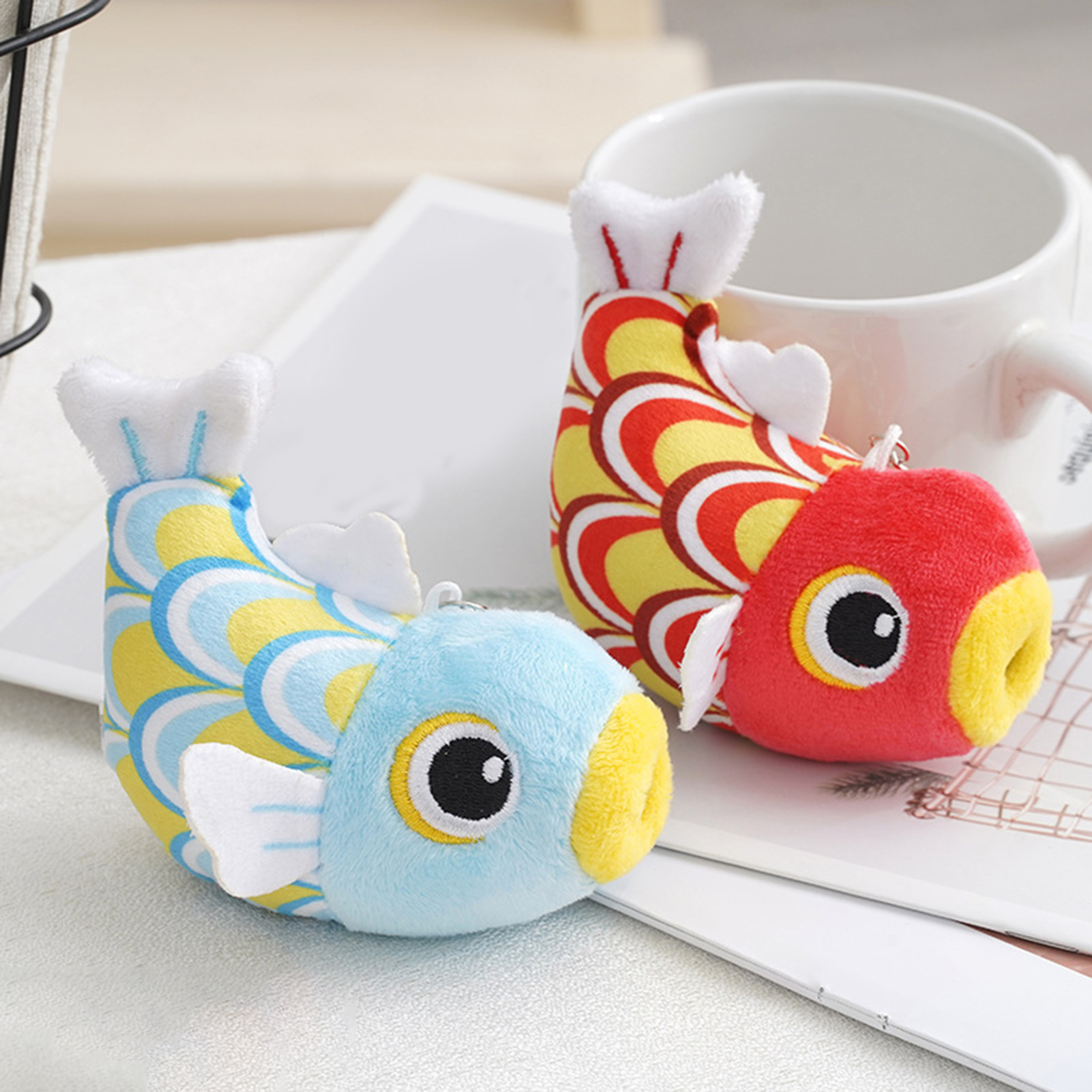 Cute best sale fish plush