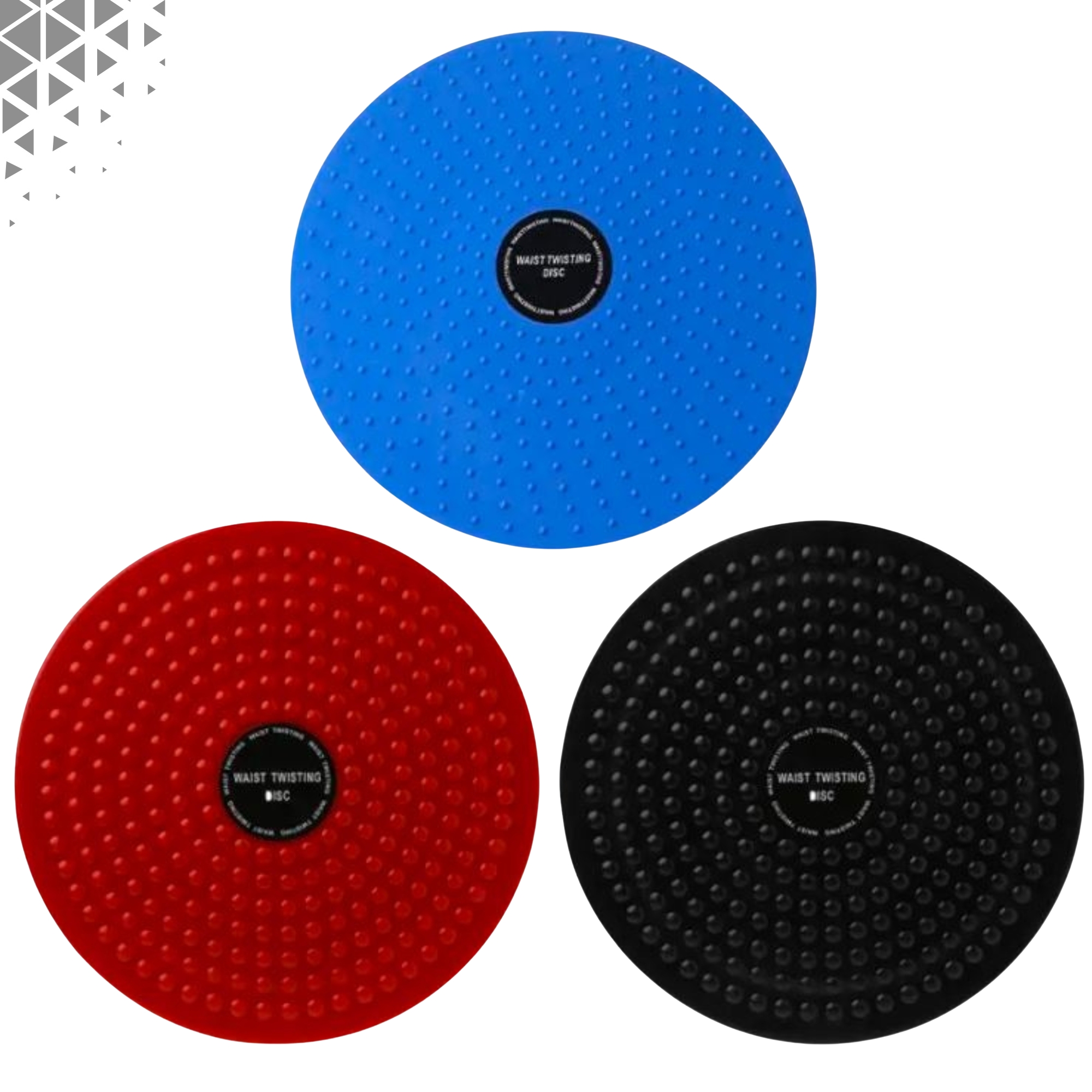 COMBO DEAL OF RUBBER TUMMY TRIMMER + COLORED TWISTER PLATE + JUMP ROPE FOR WORKOUT