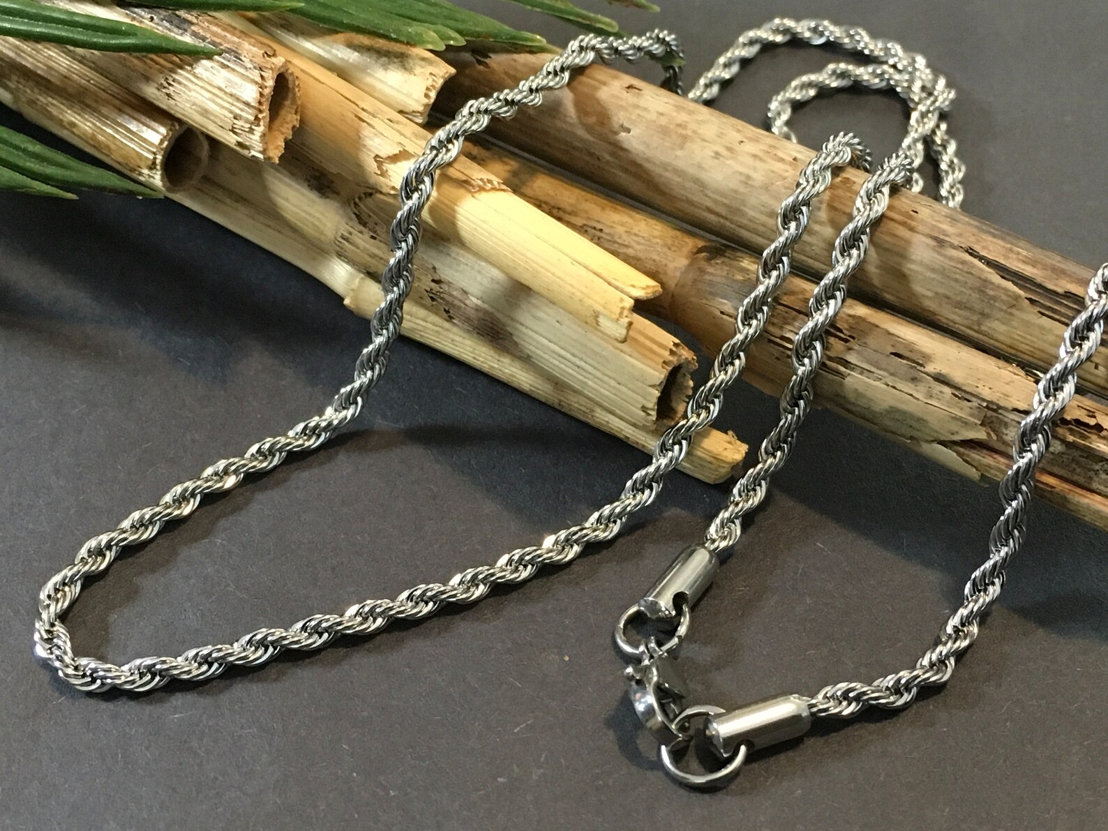 OX JEWELRY French Rope Chain Necklace OX JEWELRy Chain Necklace OX