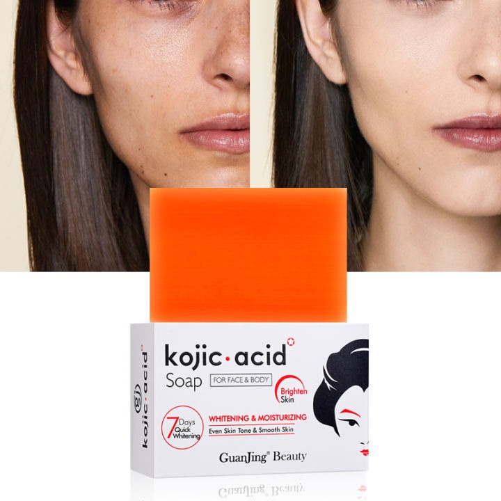 Kojic Acid Original Soap Skin Whitening Brightening and Moisturizing ...