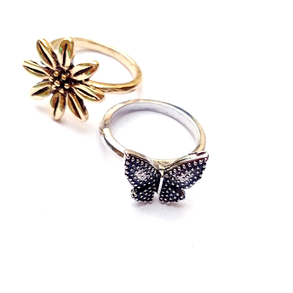 butterfly obsession sterling silver ring