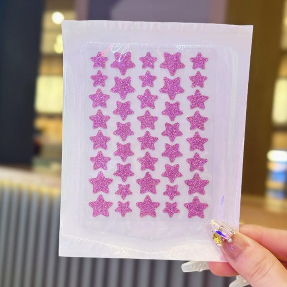40Pcs Colorful Cute Star Shaped Acne Treatment Sticker Invisible Acne Cover Removal Pimple Patch Skin Care