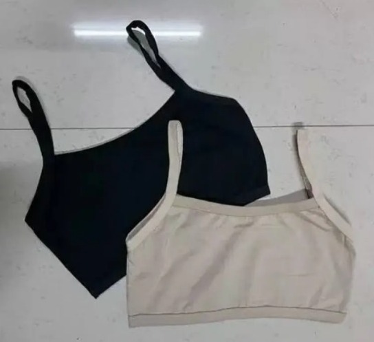 Linmart Pack of 2 Cotton Bra Vest for Girls