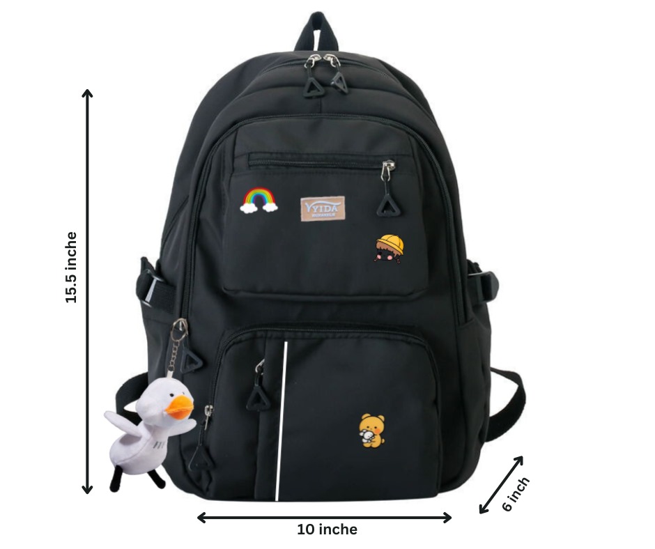 Godone Students Backpack for Teenagers Girls School College 15.5" inch