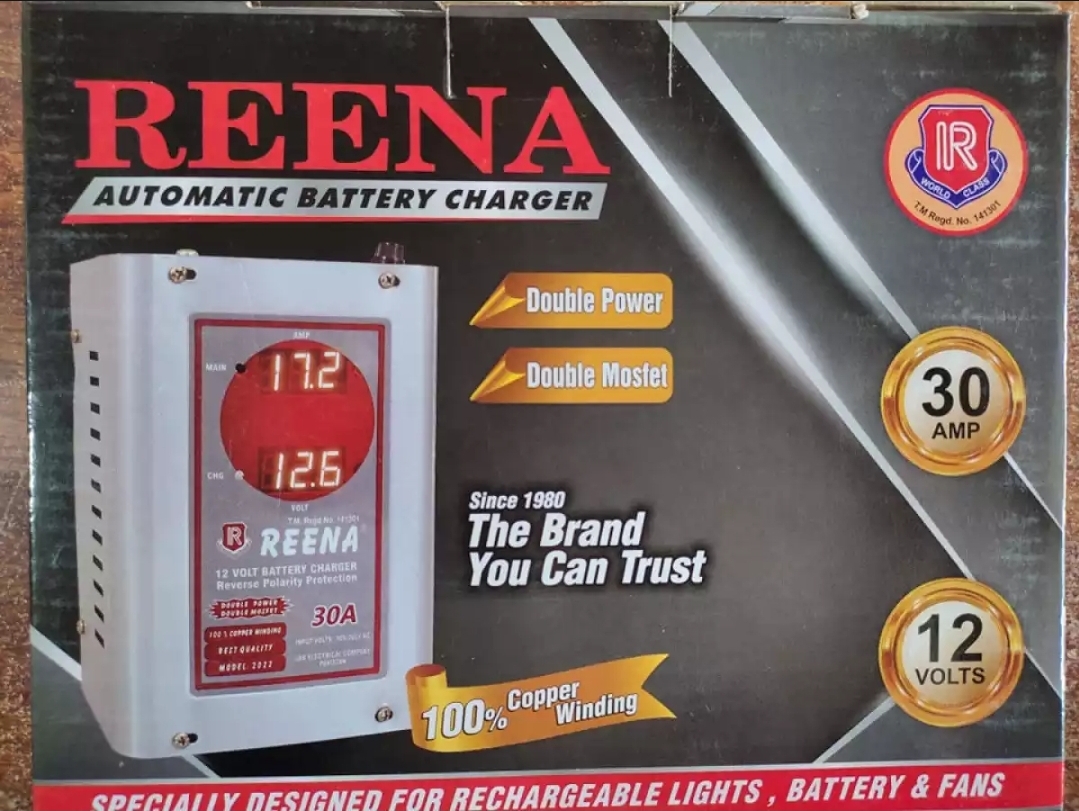 REENA 30 AMP BATTERY CHARGER Daraz.pk