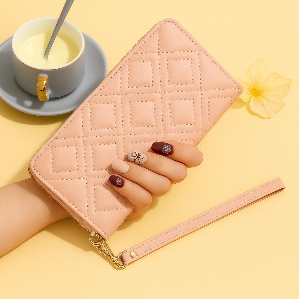 Imported Clutch for Girls - Hand Purse, Mobile Wallet with Wristlet, Stylish