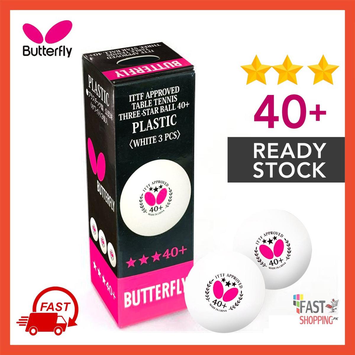 Butterfly 3 star Table tennis Ball Pack of 3