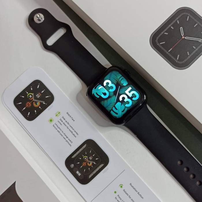 HT22 Pro Smart watch Seris 6 Apple Logo Smart watch with working Crown: Buy  Online at Best Prices in Pakistan | Daraz.pk