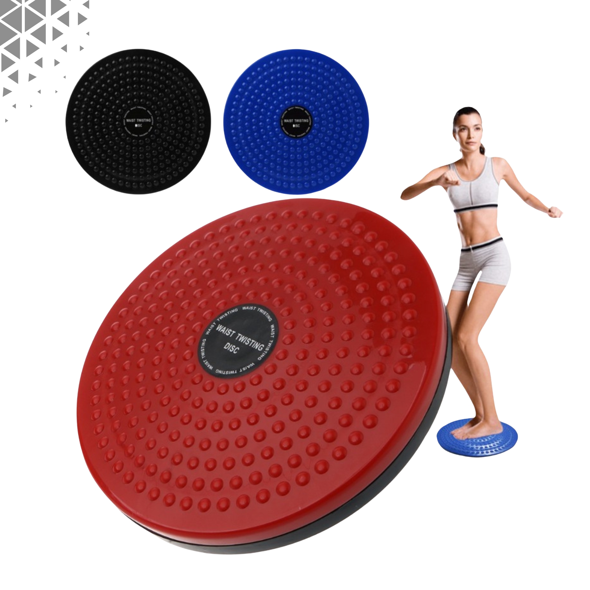COLORFUL AB TWSITER WAIST TUMMY TRIMMER DISC FOR WOMEN AND MEN ROTATING BOARD EXERCISE FITNESS SPORTS EQIUPMENT FOR HOME GYM