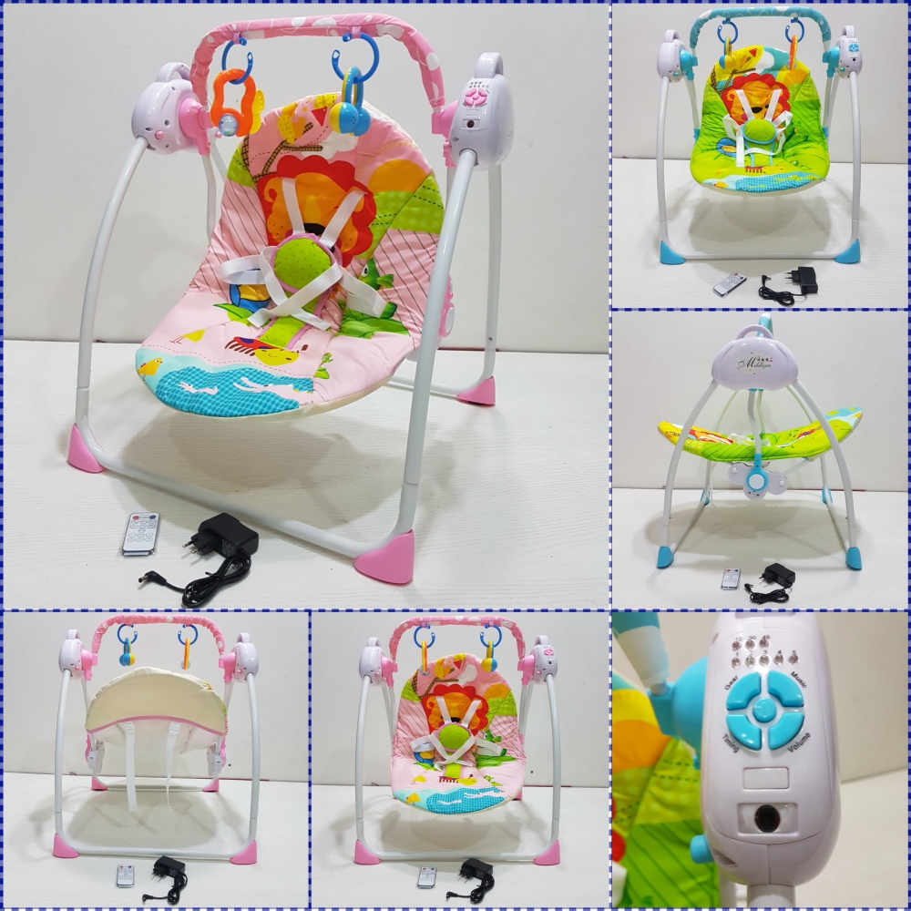baby musical rocker with hanging toys