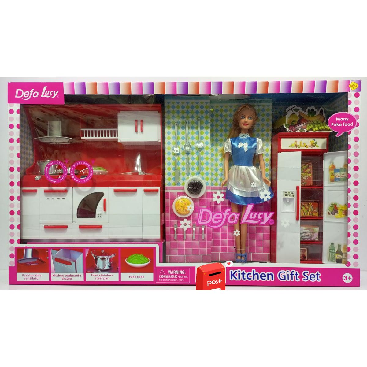 Defa Lucy Premium Large Kitchen Set With Defa Doll