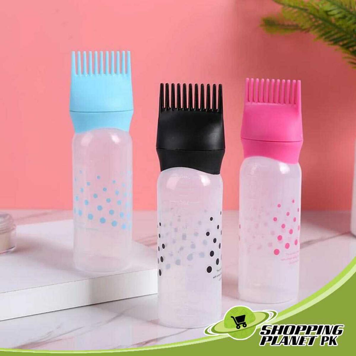 Scalp Comb Hair Color Brush Hair Oil Brush Applicator Root Comb Applicator Hair Dye Bottle Hair Bottle Applicator Oil Applicator Bottle for Hair Modeling Applicator Brush