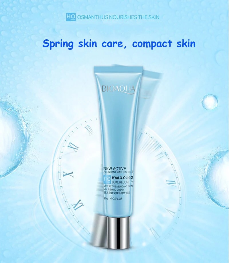 BIOAQUA Eye Cream 20g for Dark Circles, Puffiness & Fine Lines - Anti-Aging & Moisturizing