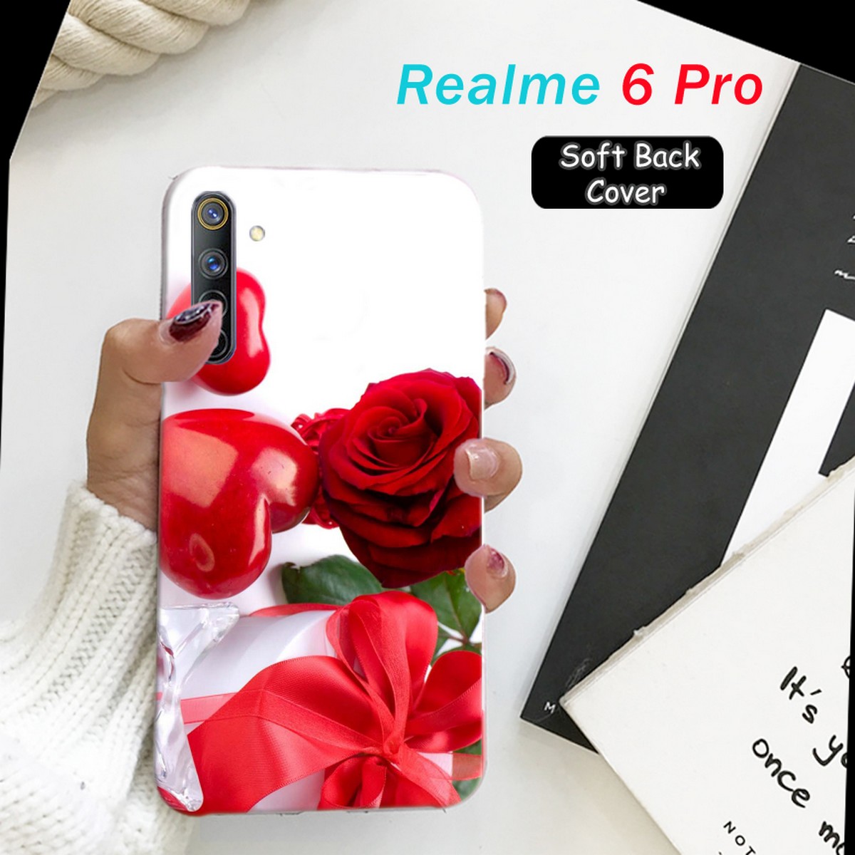 Realme 6 Pro Back Cover For Girls Love 2gud Soft Case Cover Buy Online At Best Prices In Pakistan Daraz Pk
