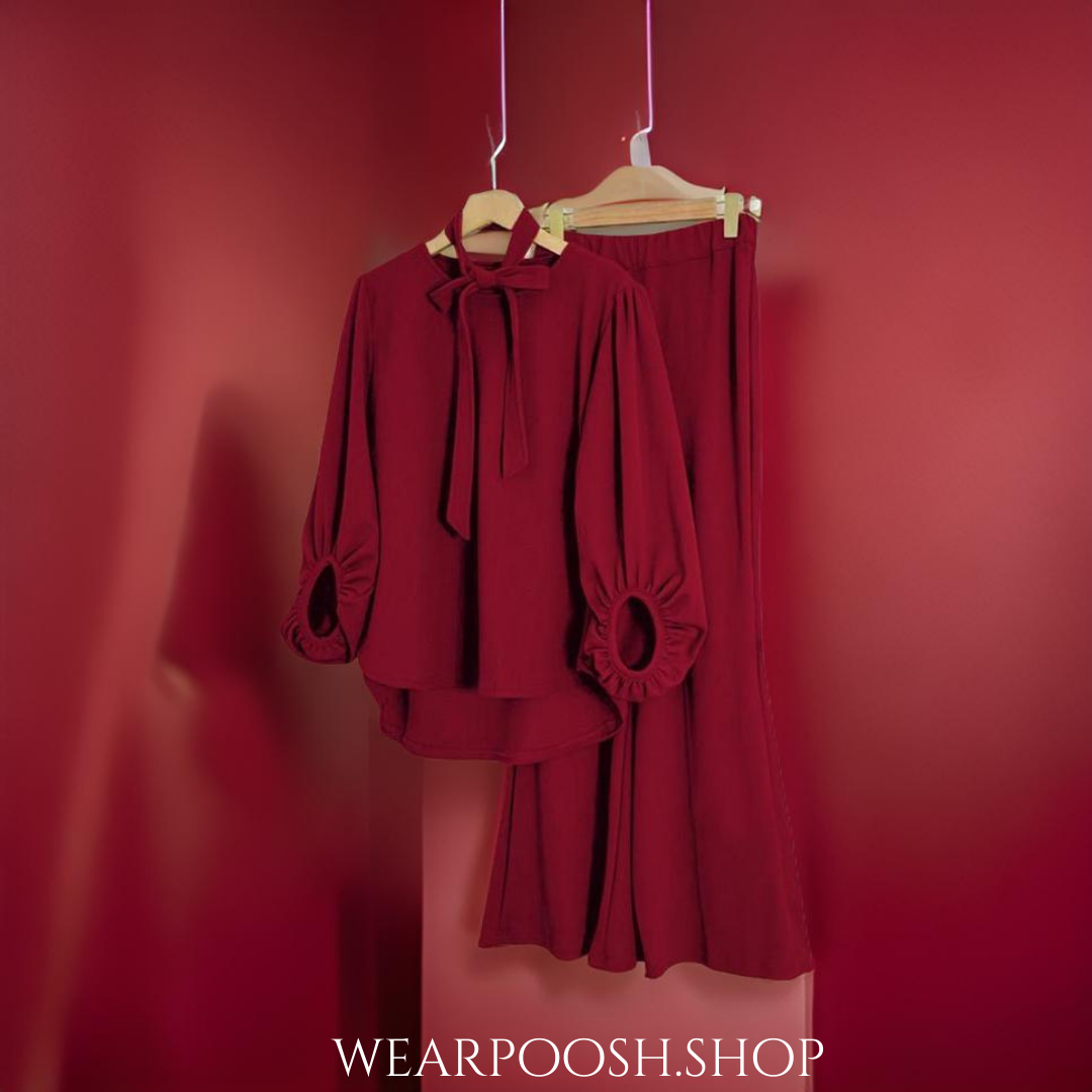 Latest Western Tail Style Co order set 2pc