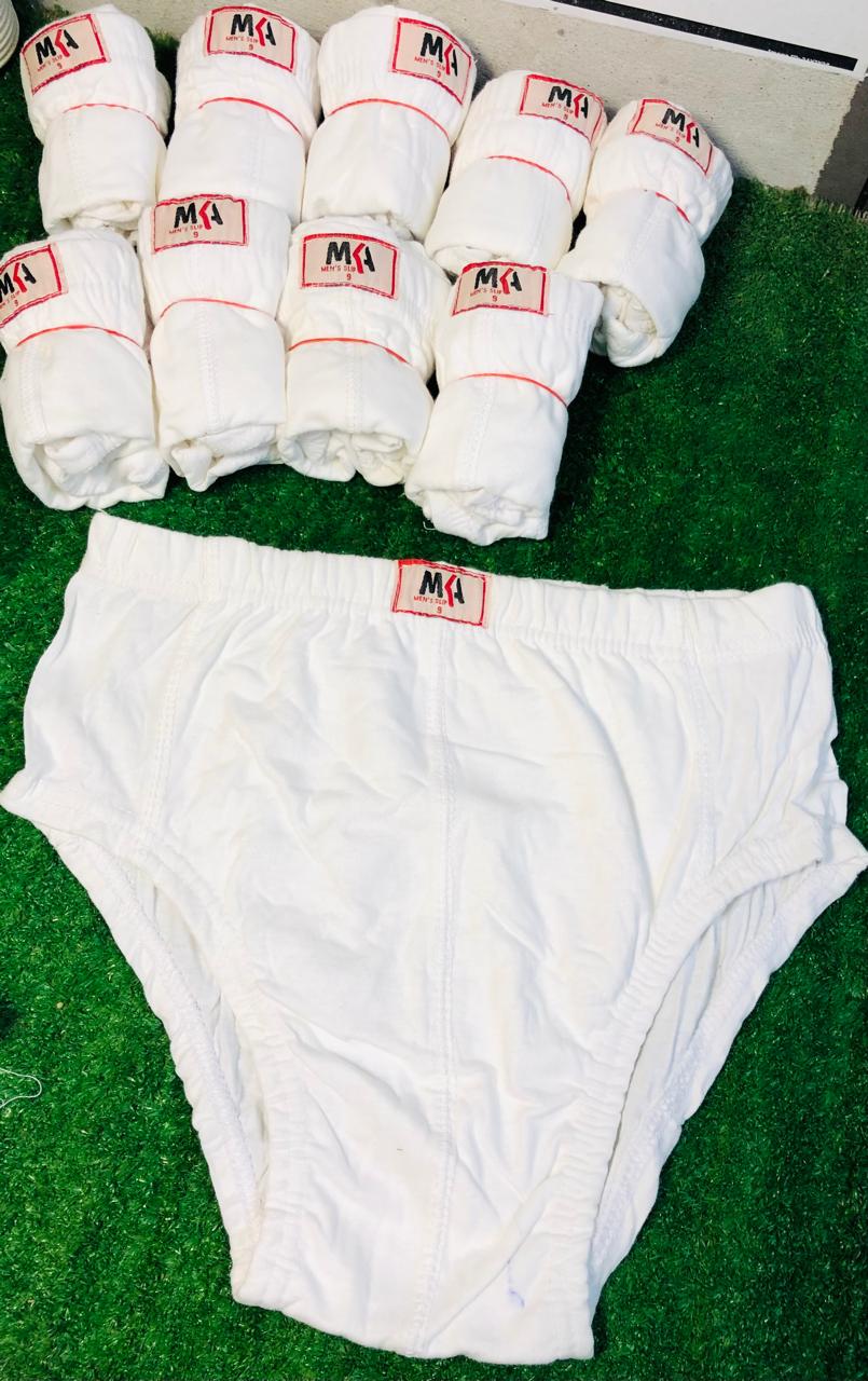Unisex V-Shape Cotton Briefs Underwears - Pack of 1 - Random Colors - Comfortable Daily Wear Underwear for Men & Women - Normal Quality