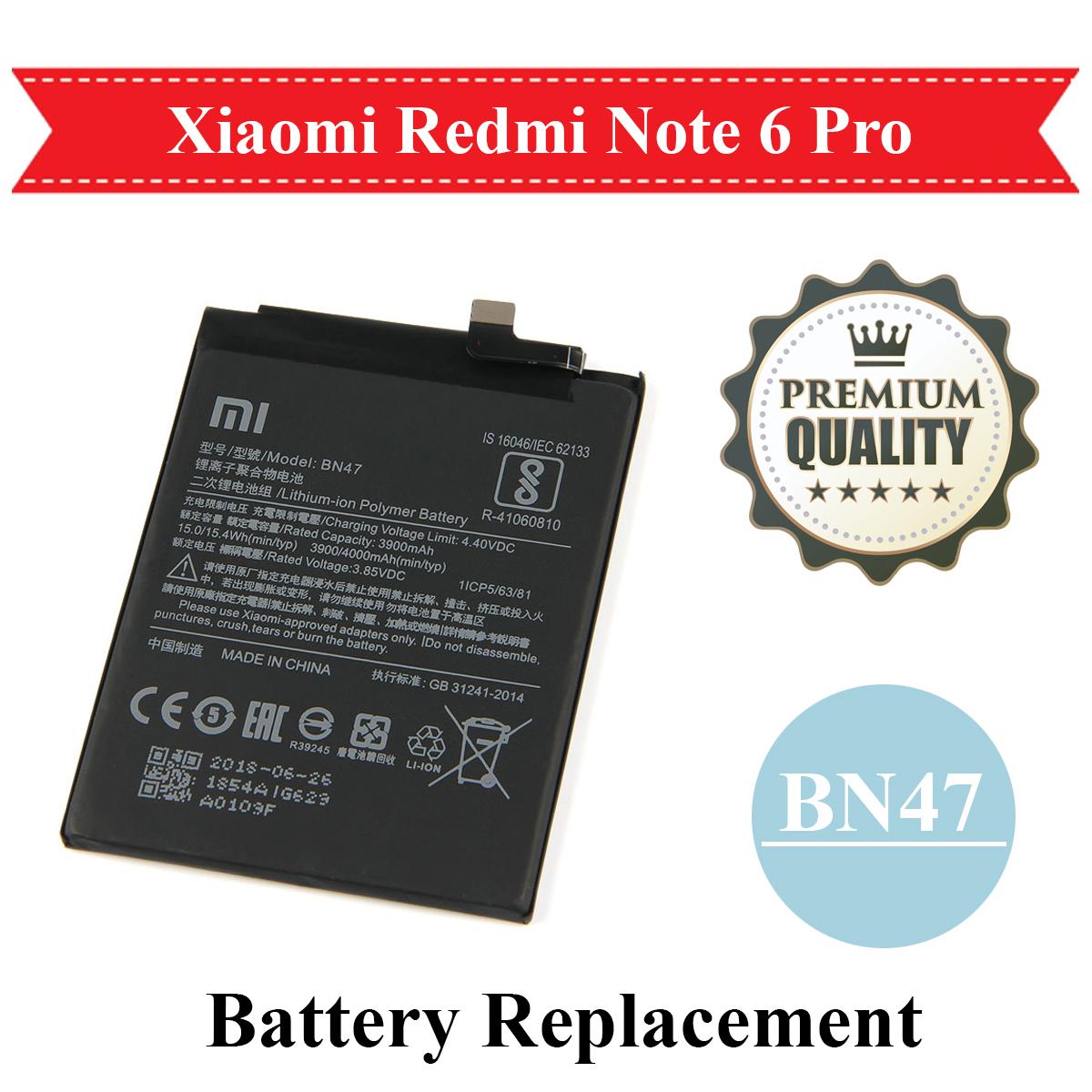 Xiaomi Redmi Note Pro BN47 Battery Replacement BN 47 For Mi Note